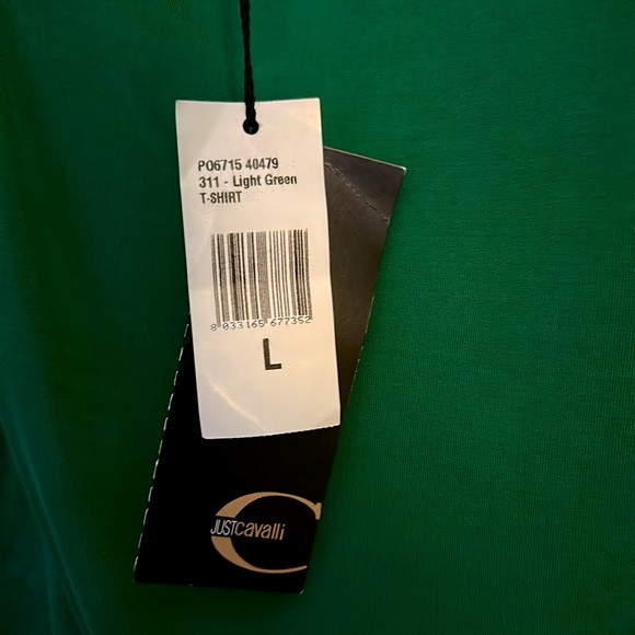 NWT Just Cavalli green top - Picture 2 of 5